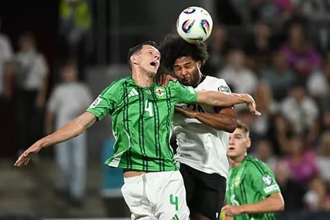 دقيقة بدقيقة.. ألمانيا 1-1 إيرلندا الشمالية.. استراحة